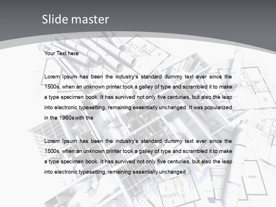 Family Building Domestic PowerPoint Template