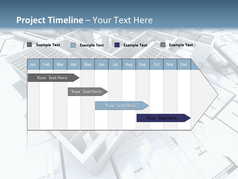 Trade Business Draw PowerPoint Template