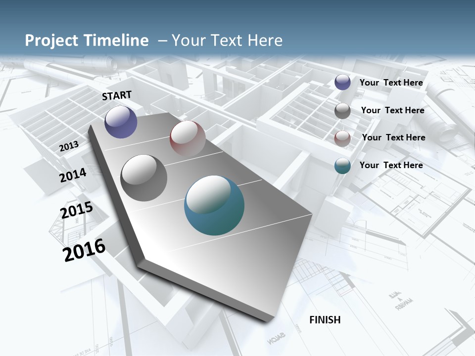 Trade Business Draw PowerPoint Template
