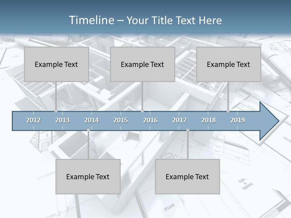 Trade Business Draw PowerPoint Template