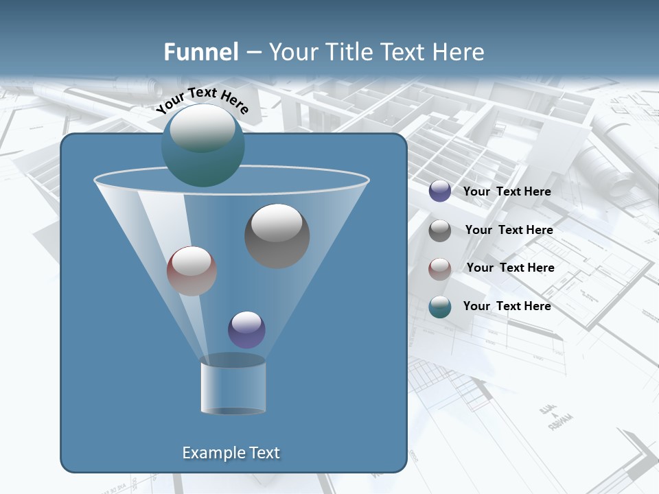Trade Business Draw PowerPoint Template
