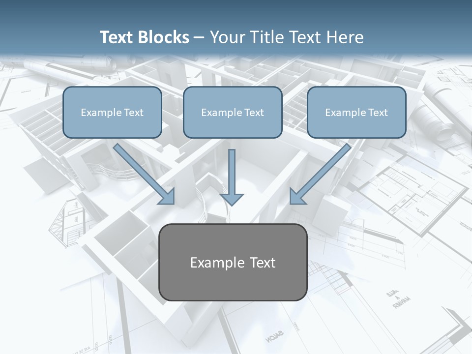 Trade Business Draw PowerPoint Template
