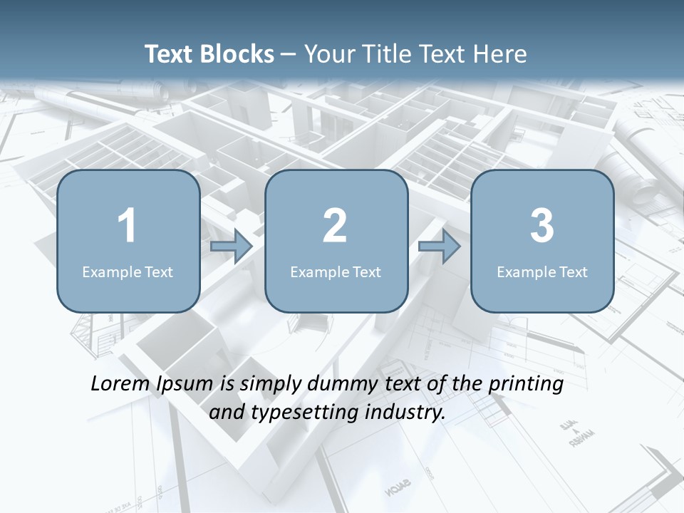 Trade Business Draw PowerPoint Template