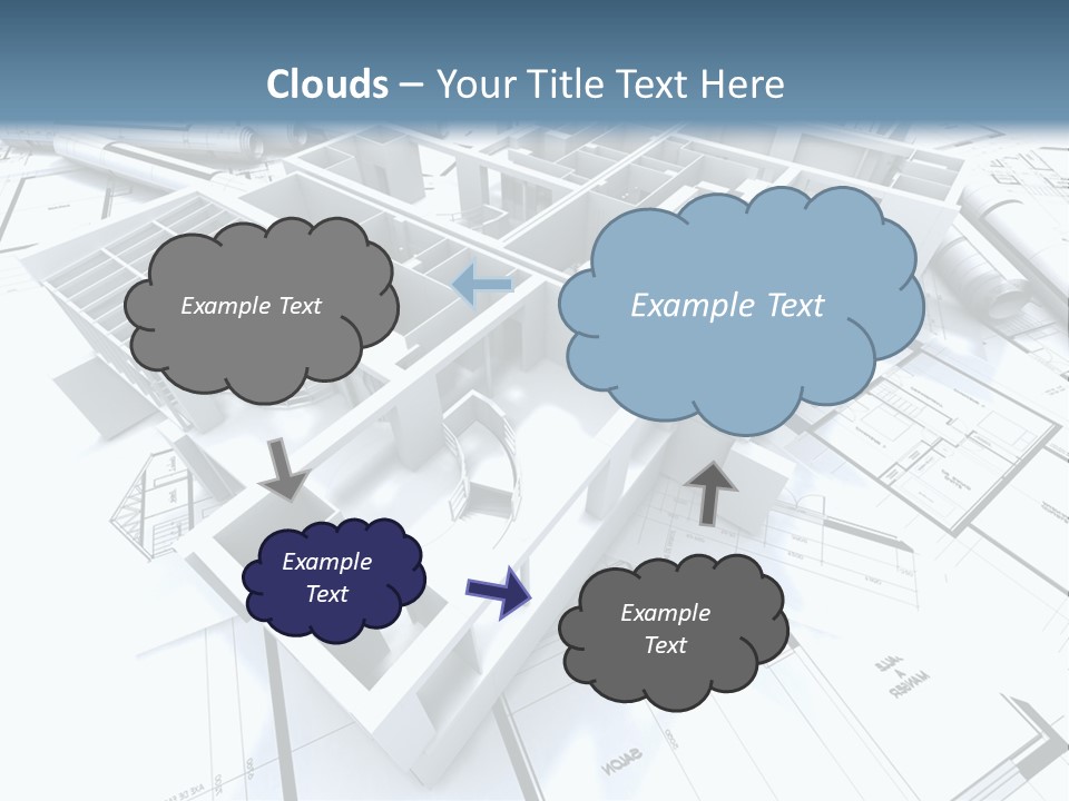 Trade Business Draw PowerPoint Template