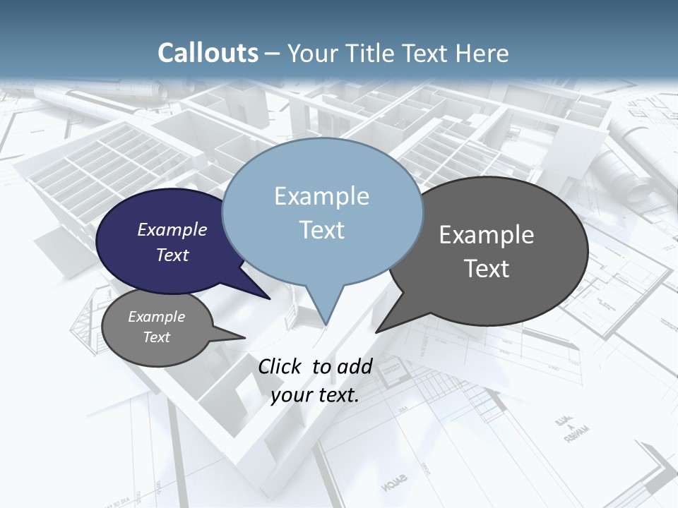 Trade Business Draw PowerPoint Template