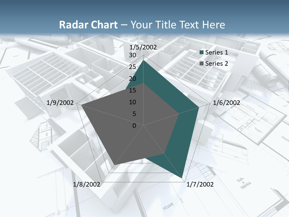 Trade Business Draw PowerPoint Template