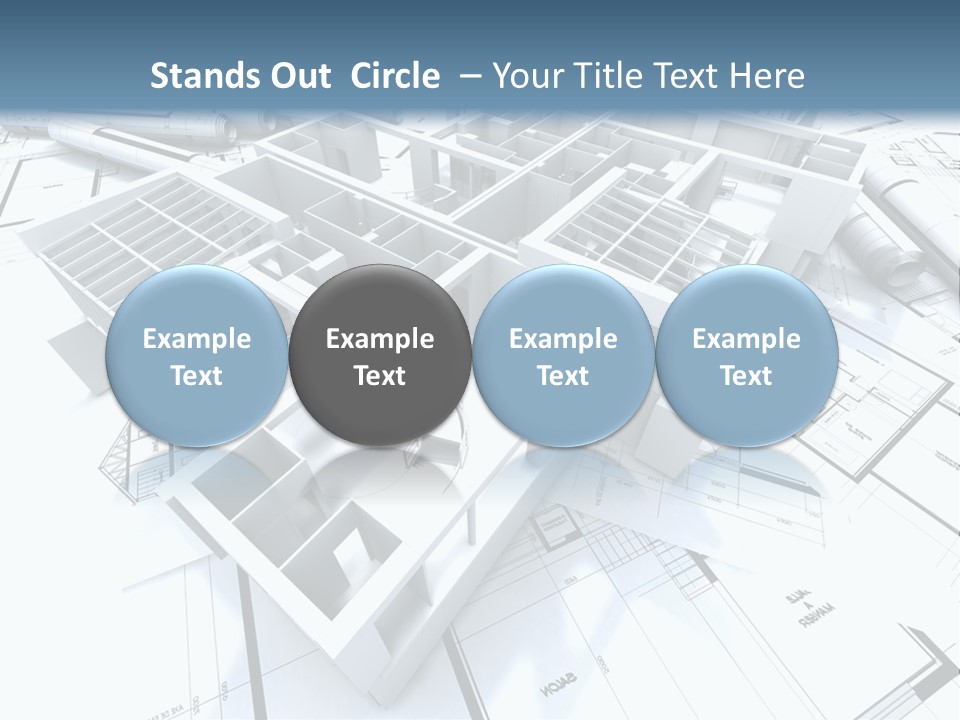 Trade Business Draw PowerPoint Template