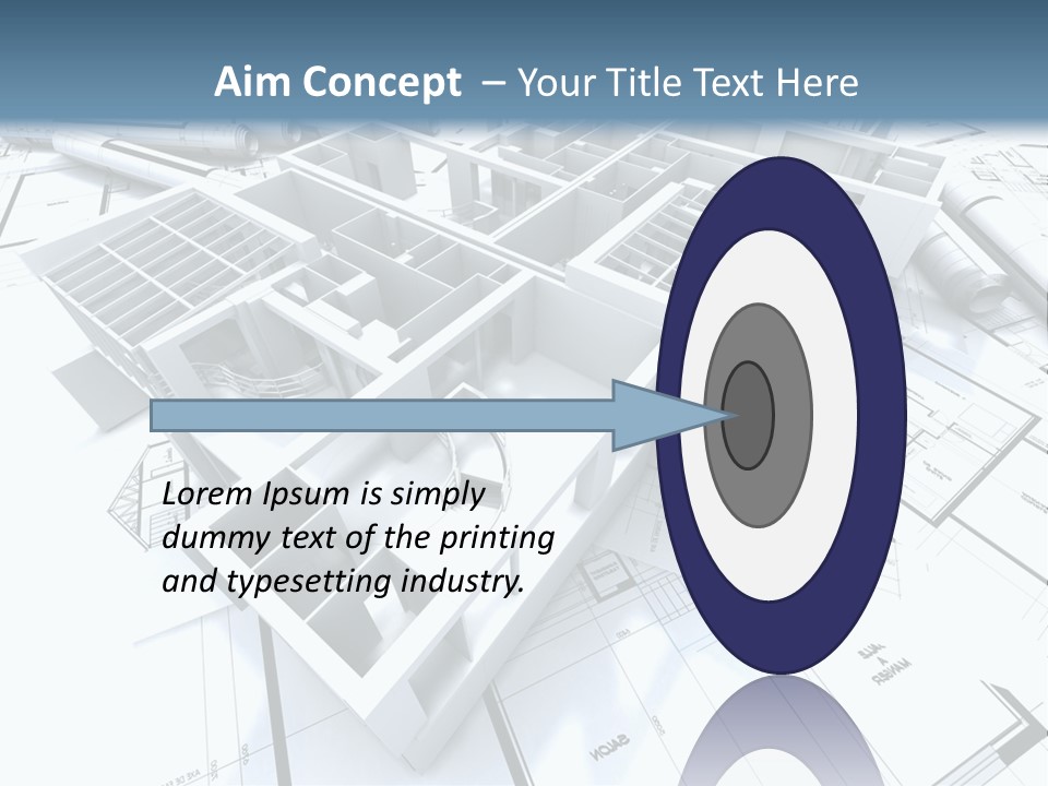 Trade Business Draw PowerPoint Template