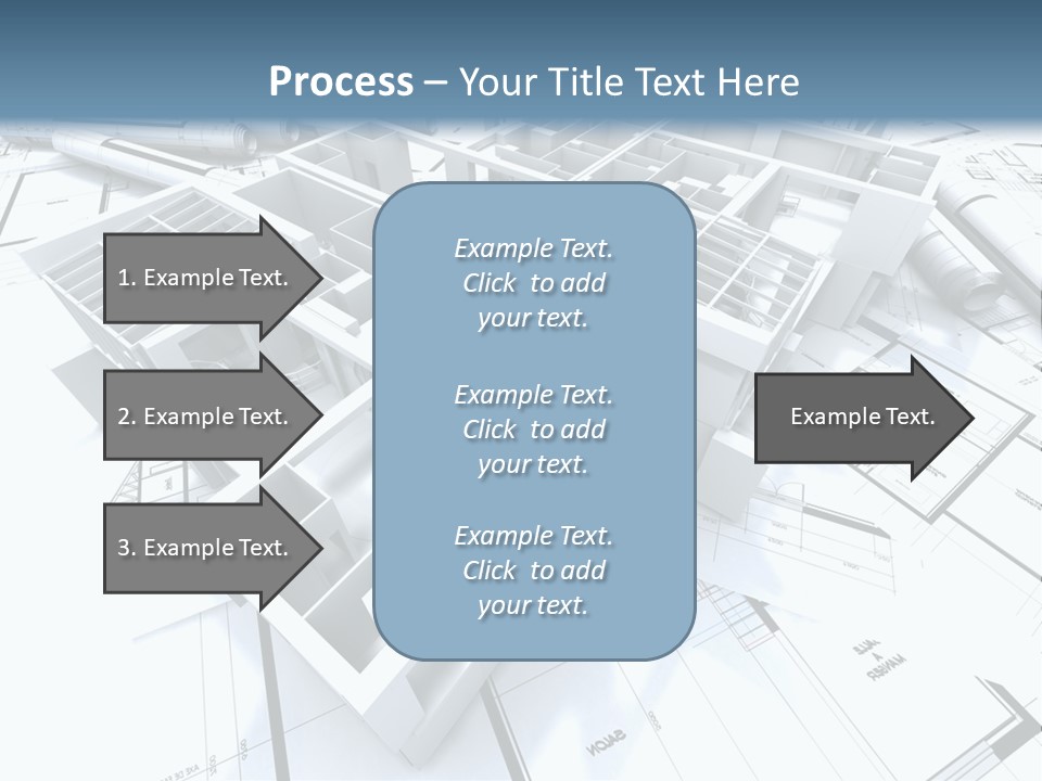 Trade Business Draw PowerPoint Template
