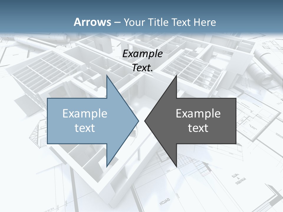 Trade Business Draw PowerPoint Template