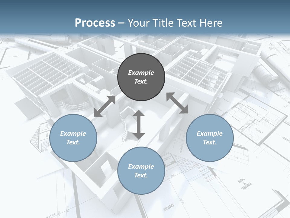 Trade Business Draw PowerPoint Template