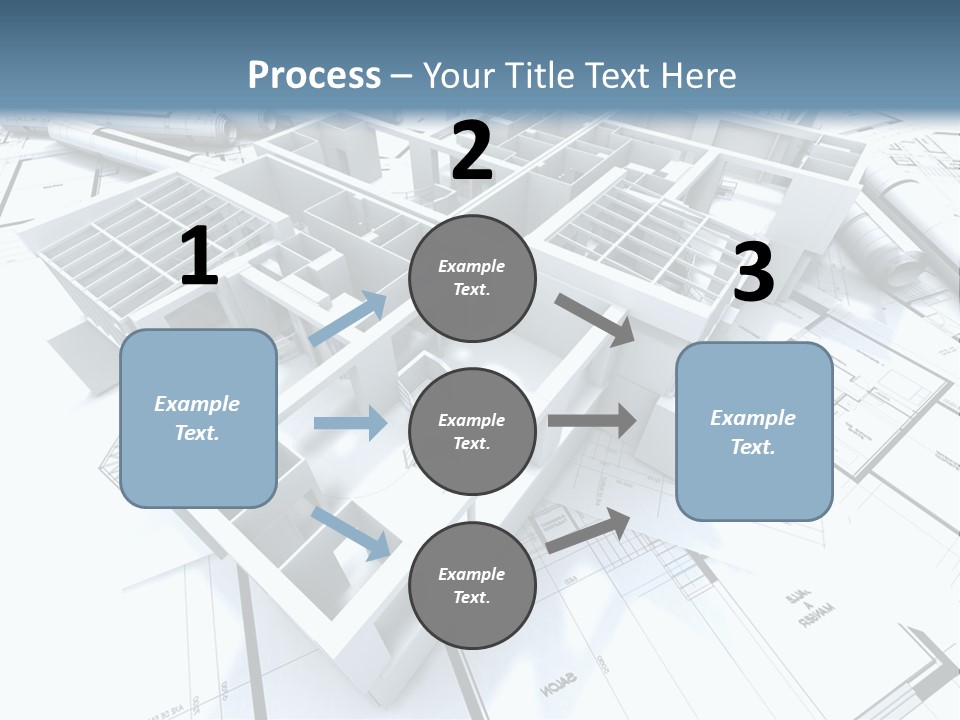Trade Business Draw PowerPoint Template