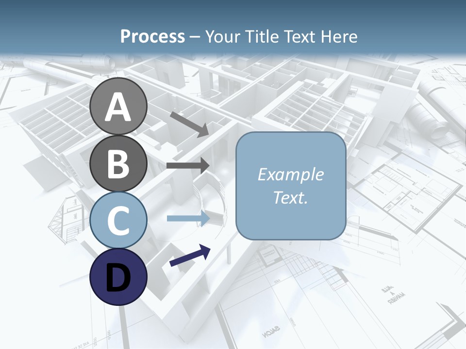Trade Business Draw PowerPoint Template