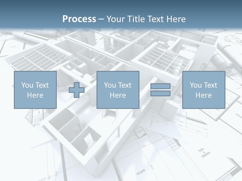 Trade Business Draw PowerPoint Template