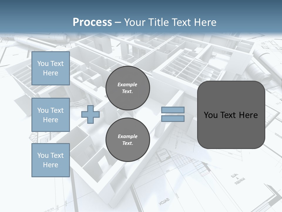 Trade Business Draw PowerPoint Template