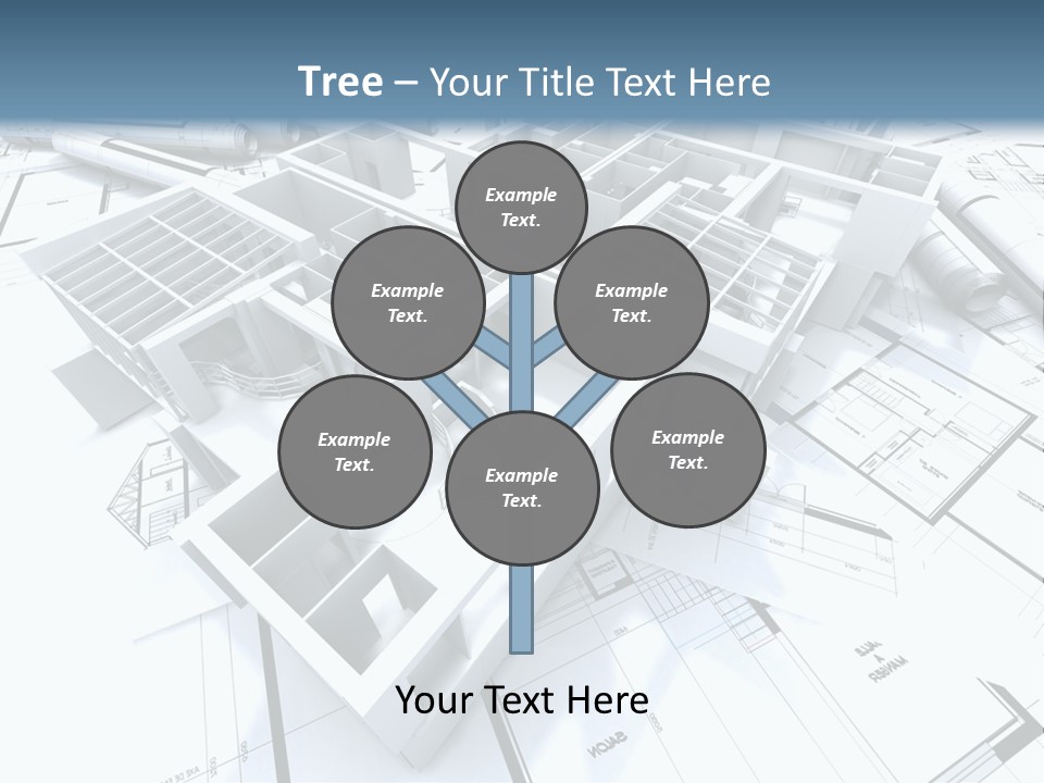 Trade Business Draw PowerPoint Template
