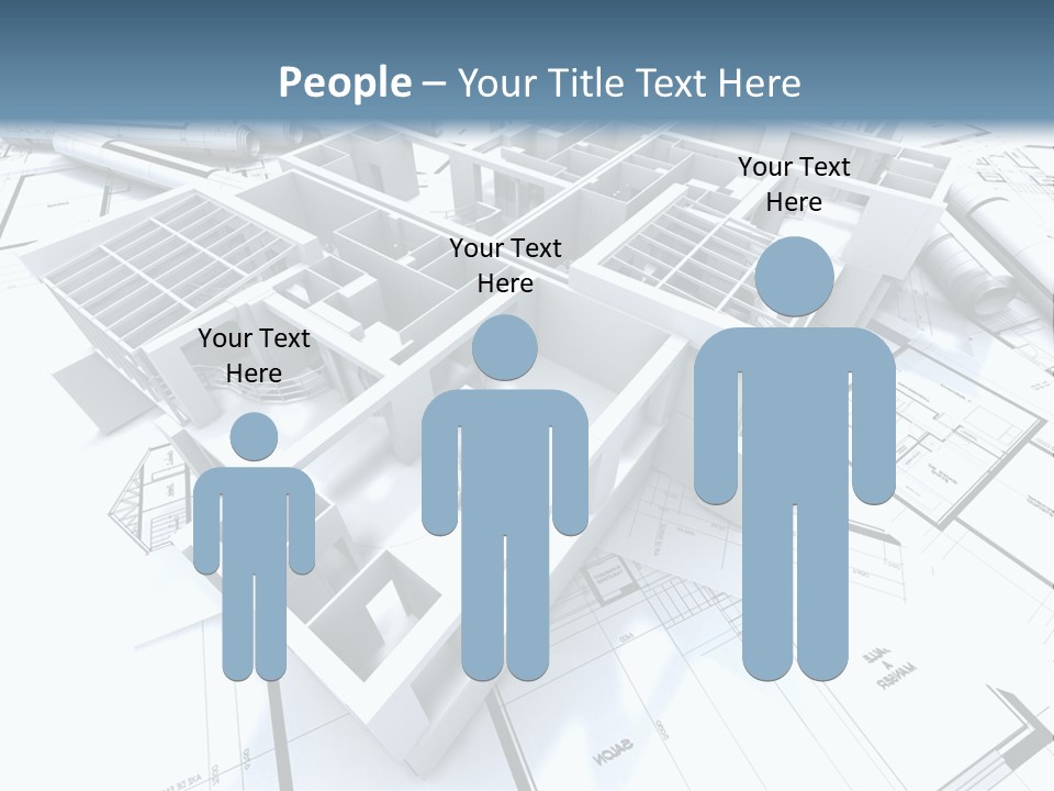 Trade Business Draw PowerPoint Template