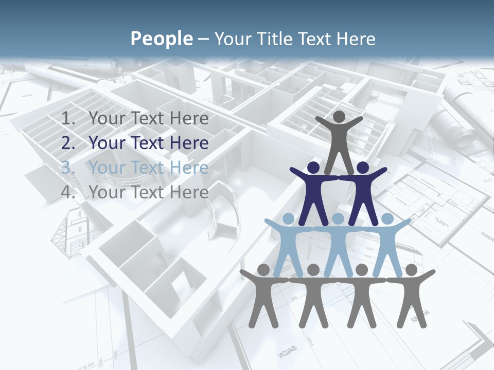 Trade Business Draw PowerPoint Template