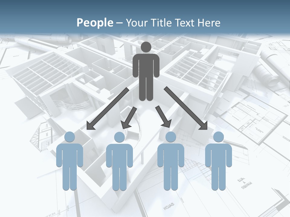 Trade Business Draw PowerPoint Template