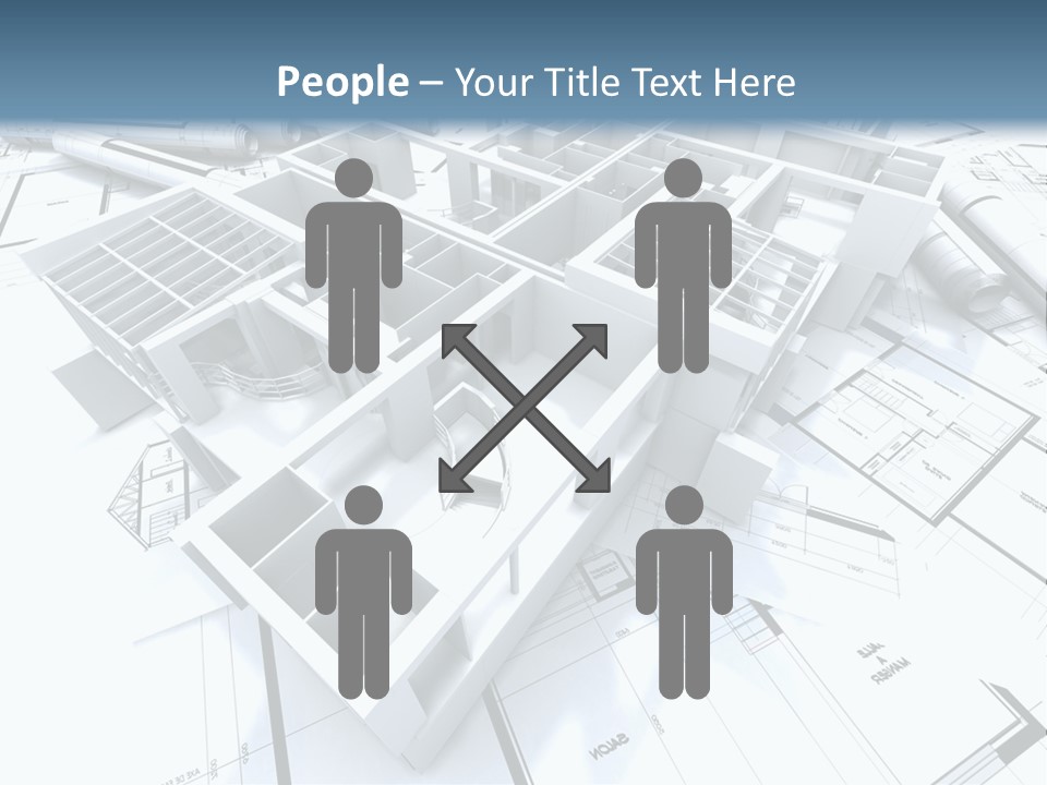 Trade Business Draw PowerPoint Template