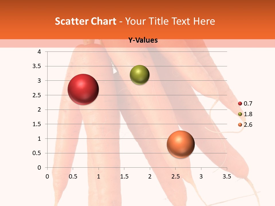 Agricultural Ingredients Orange PowerPoint Template