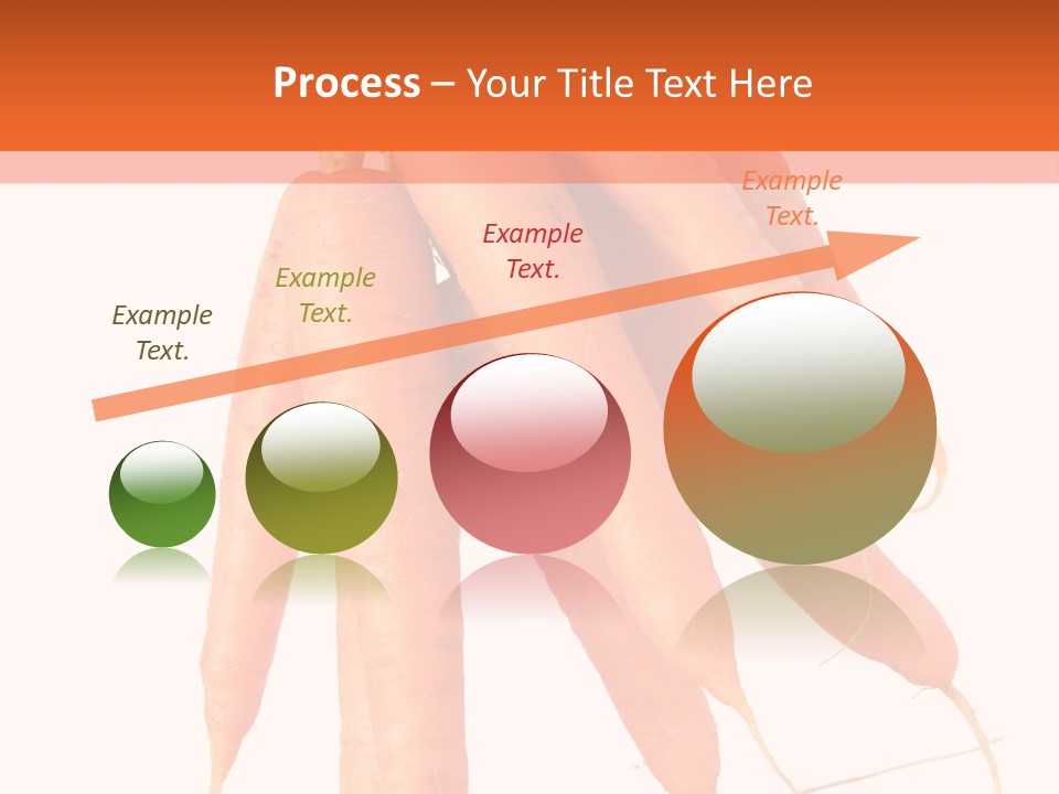 Agricultural Ingredients Orange PowerPoint Template