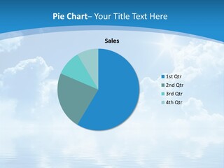 Sunny Cloudy Pure PowerPoint Template