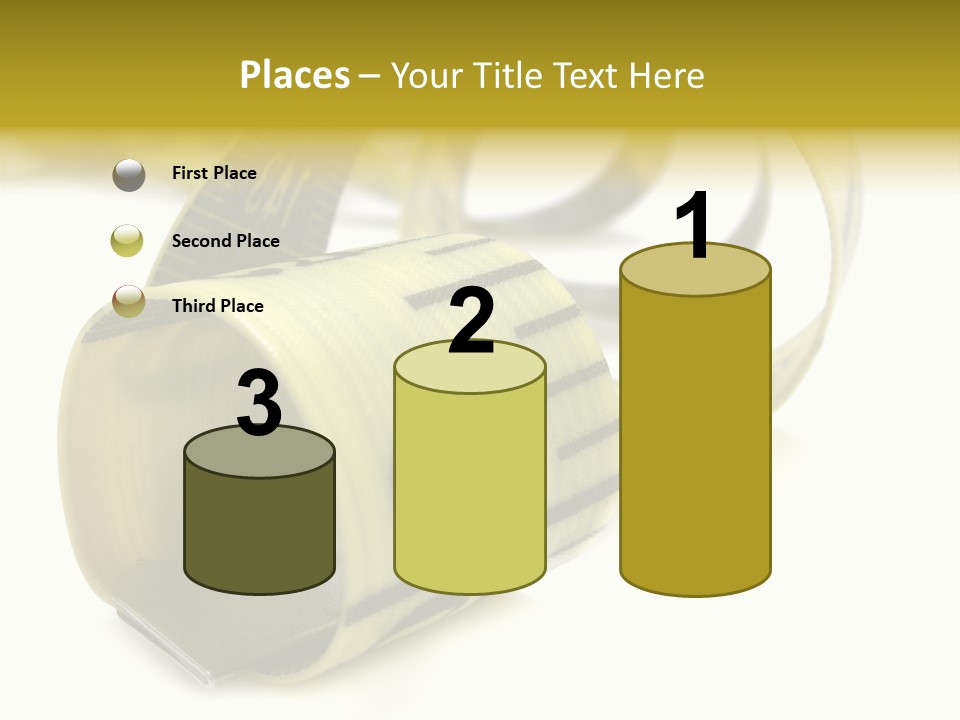 Measure Inch Diet PowerPoint Template