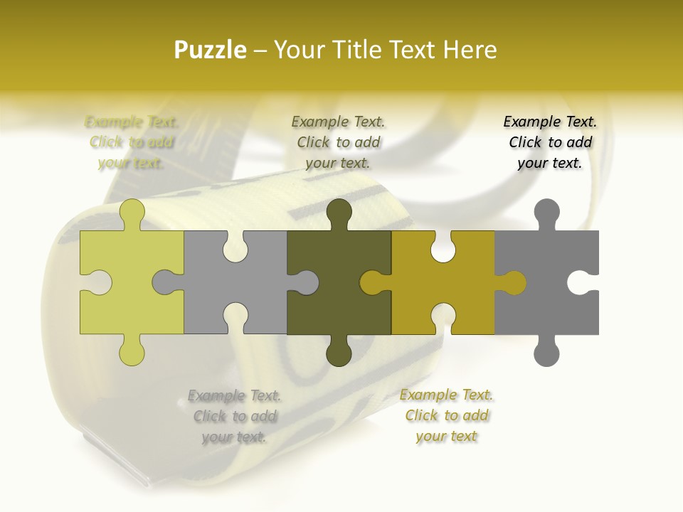 Measure Inch Diet PowerPoint Template