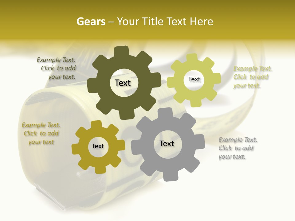 Measure Inch Diet PowerPoint Template