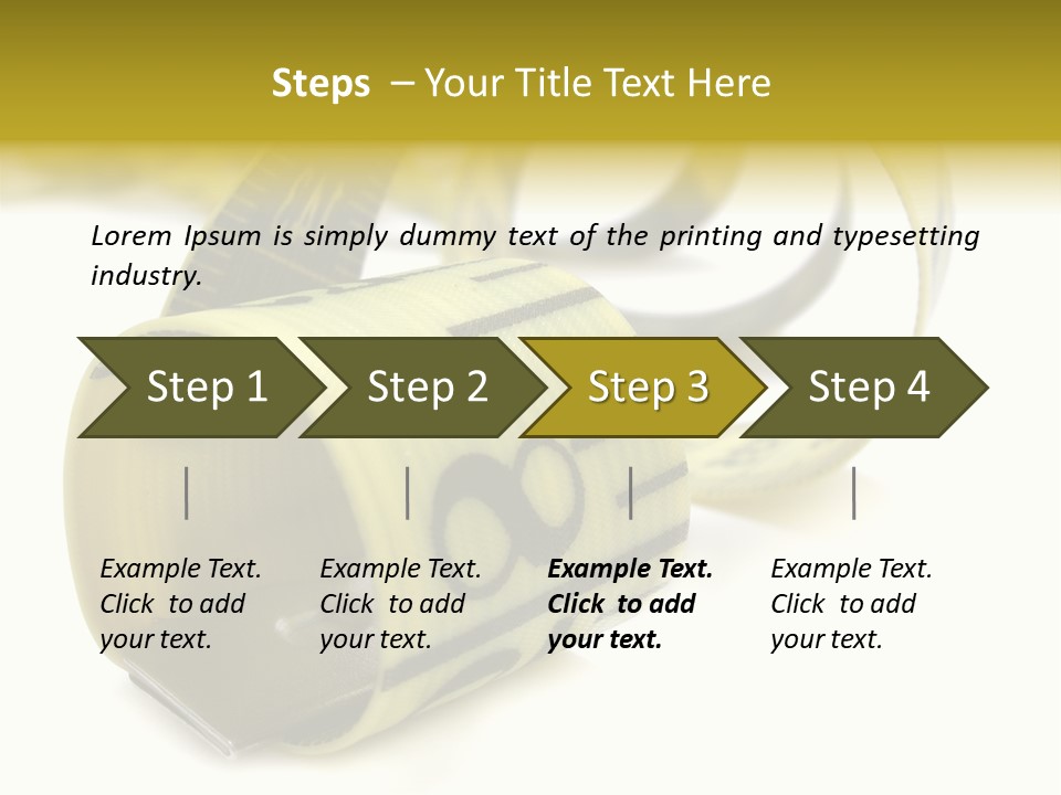 Measure Inch Diet PowerPoint Template