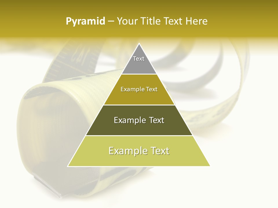 Measure Inch Diet PowerPoint Template