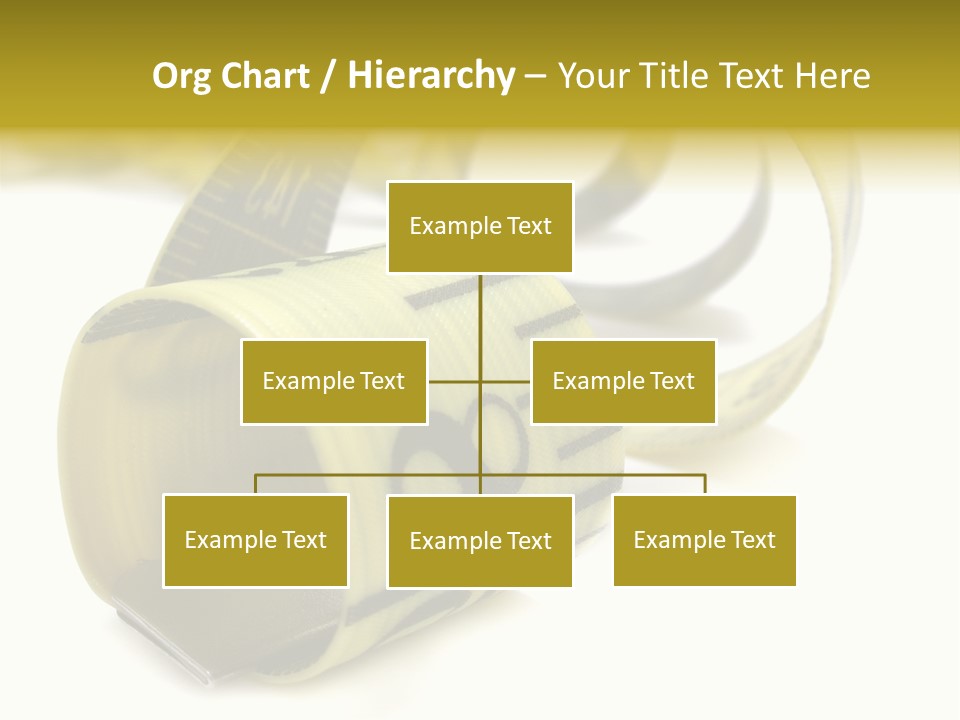 Measure Inch Diet PowerPoint Template