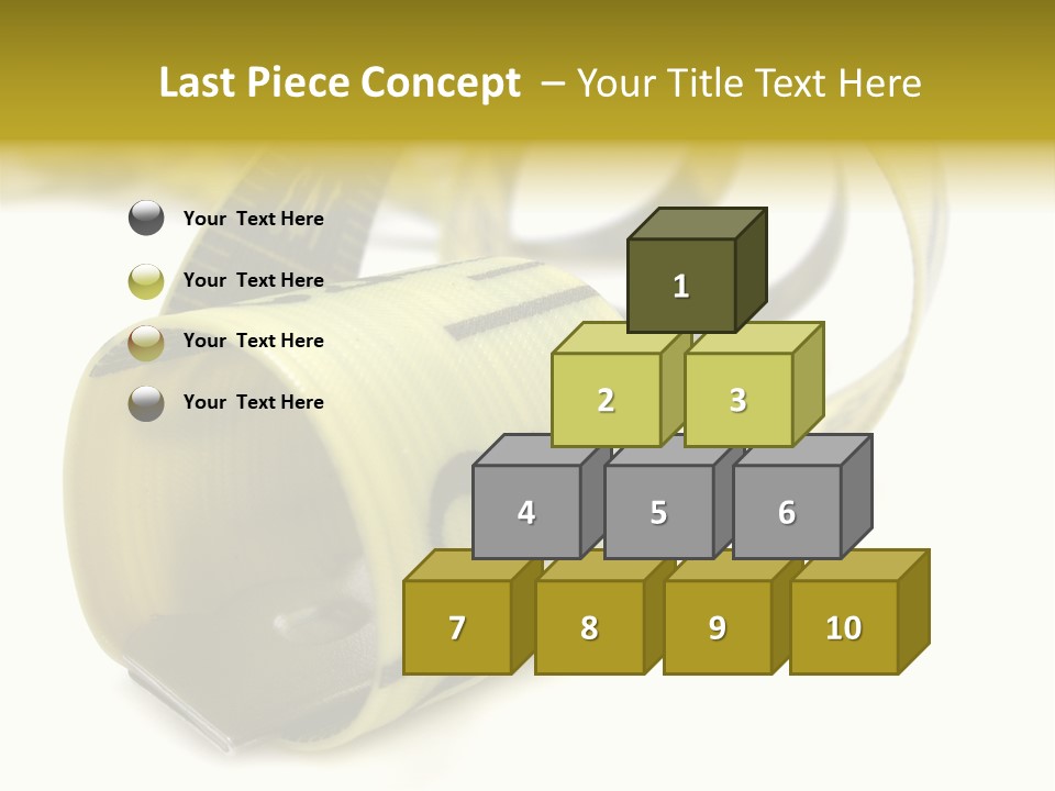 Measure Inch Diet PowerPoint Template