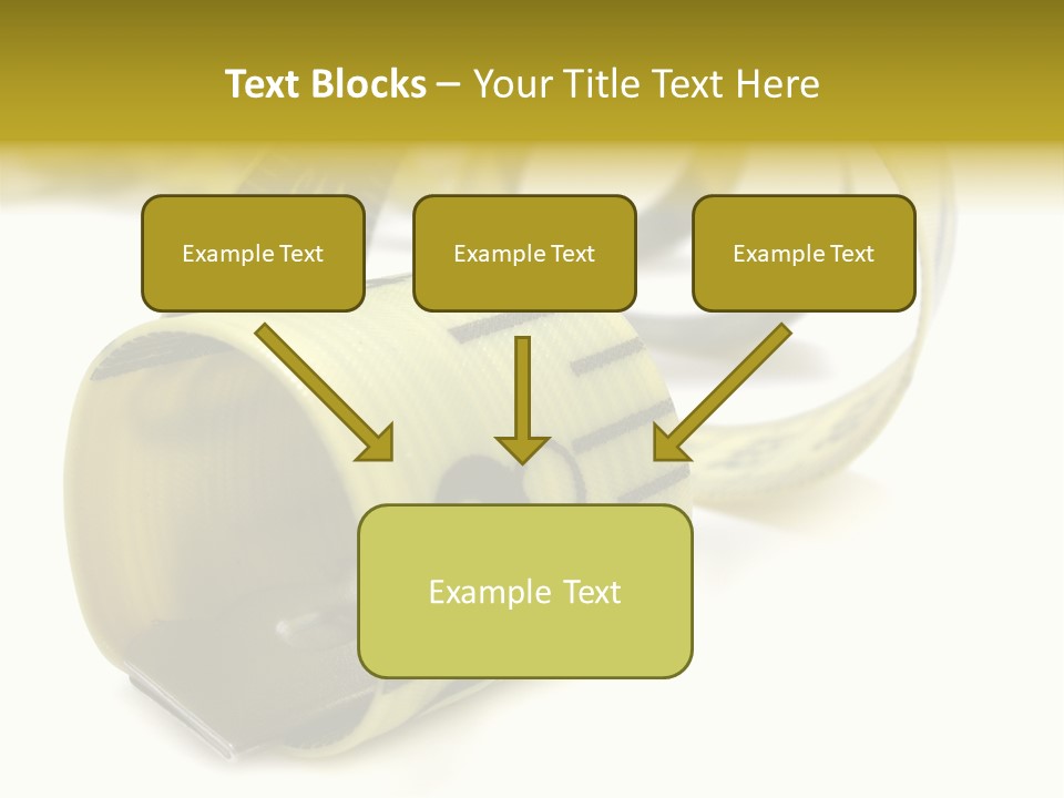 Measure Inch Diet PowerPoint Template