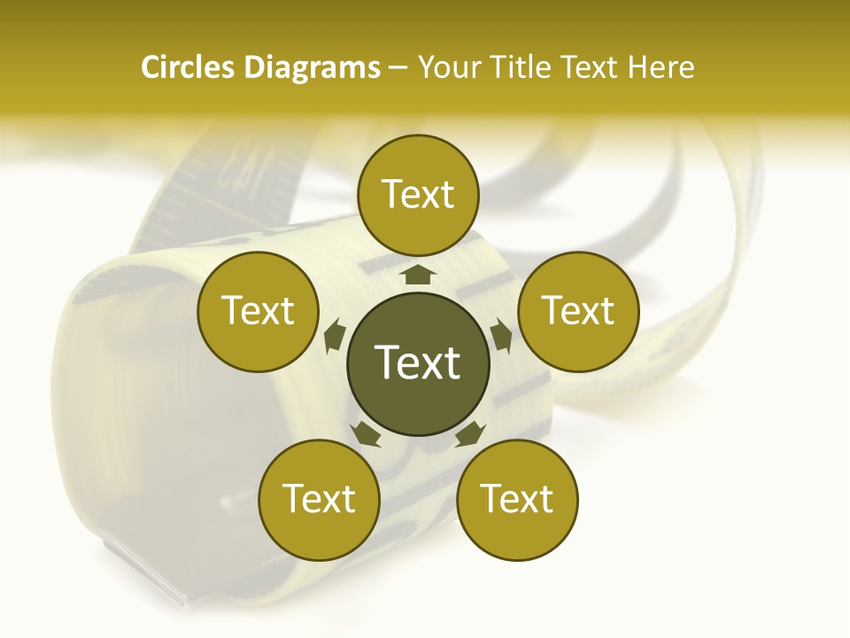 Measure Inch Diet PowerPoint Template