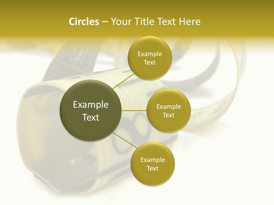 Measure Inch Diet PowerPoint Template