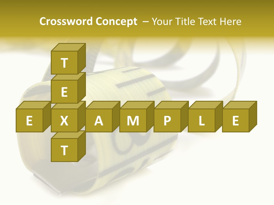 Measure Inch Diet PowerPoint Template