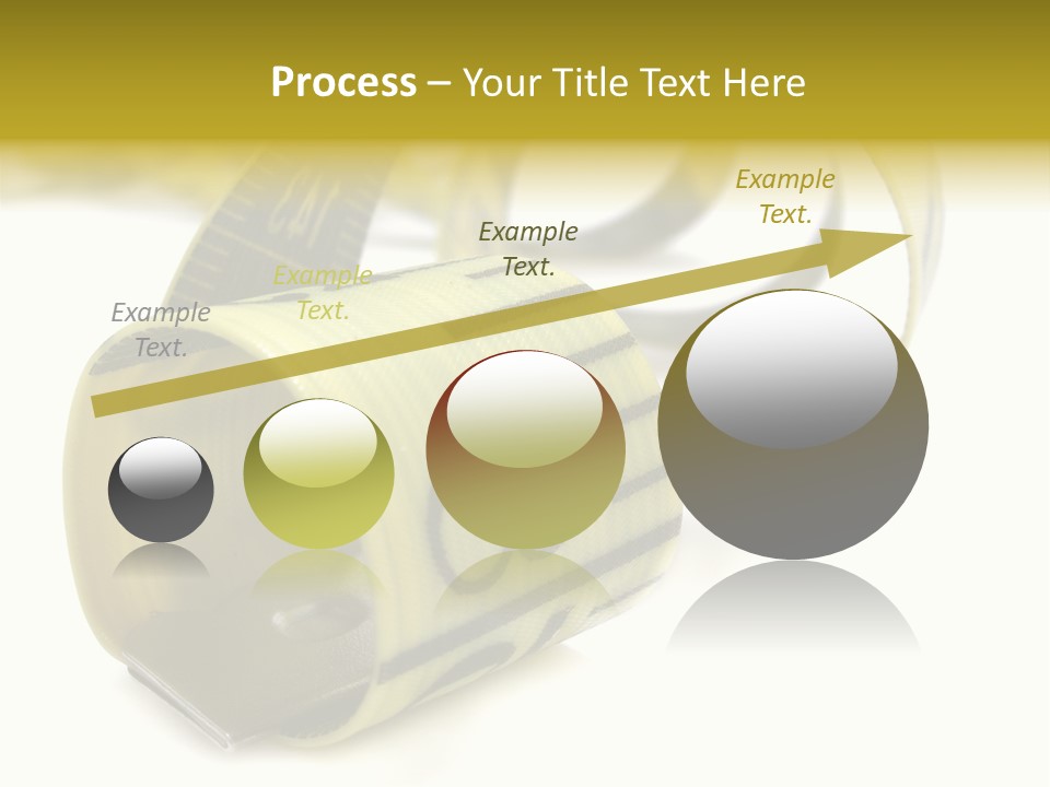 Measure Inch Diet PowerPoint Template