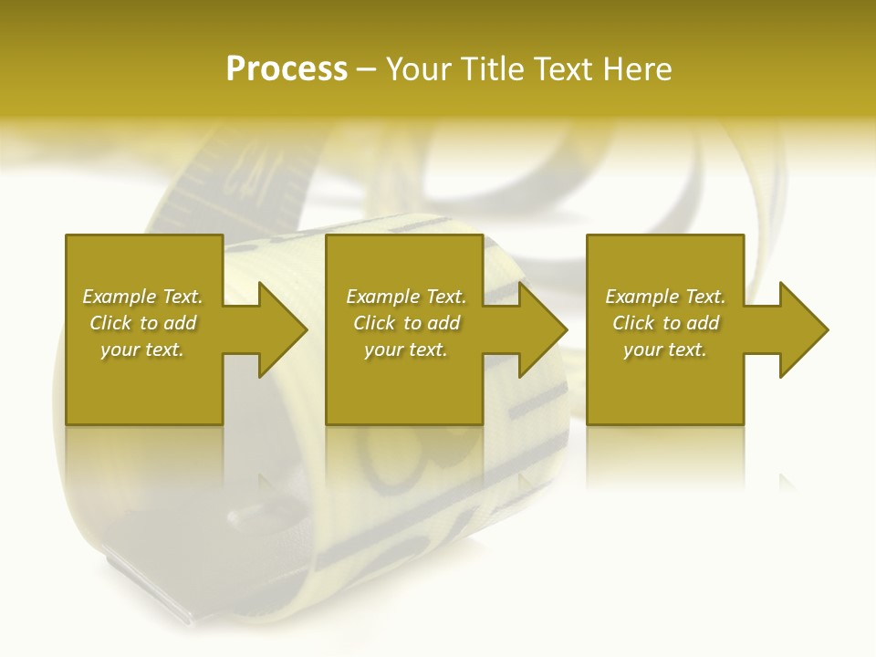 Measure Inch Diet PowerPoint Template