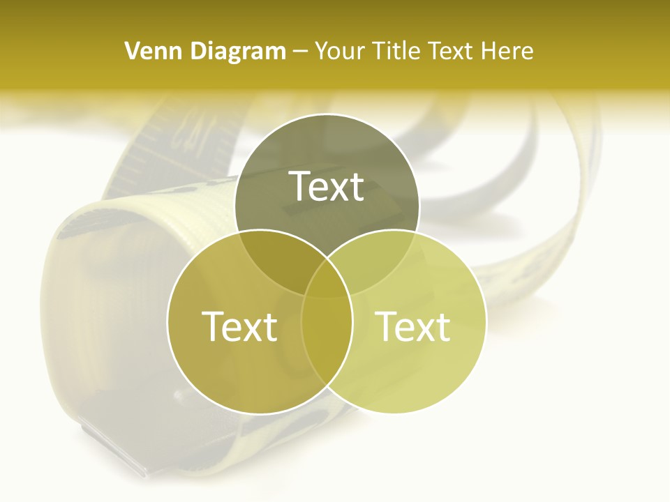 Measure Inch Diet PowerPoint Template