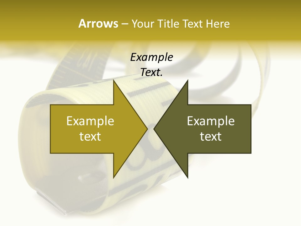 Measure Inch Diet PowerPoint Template