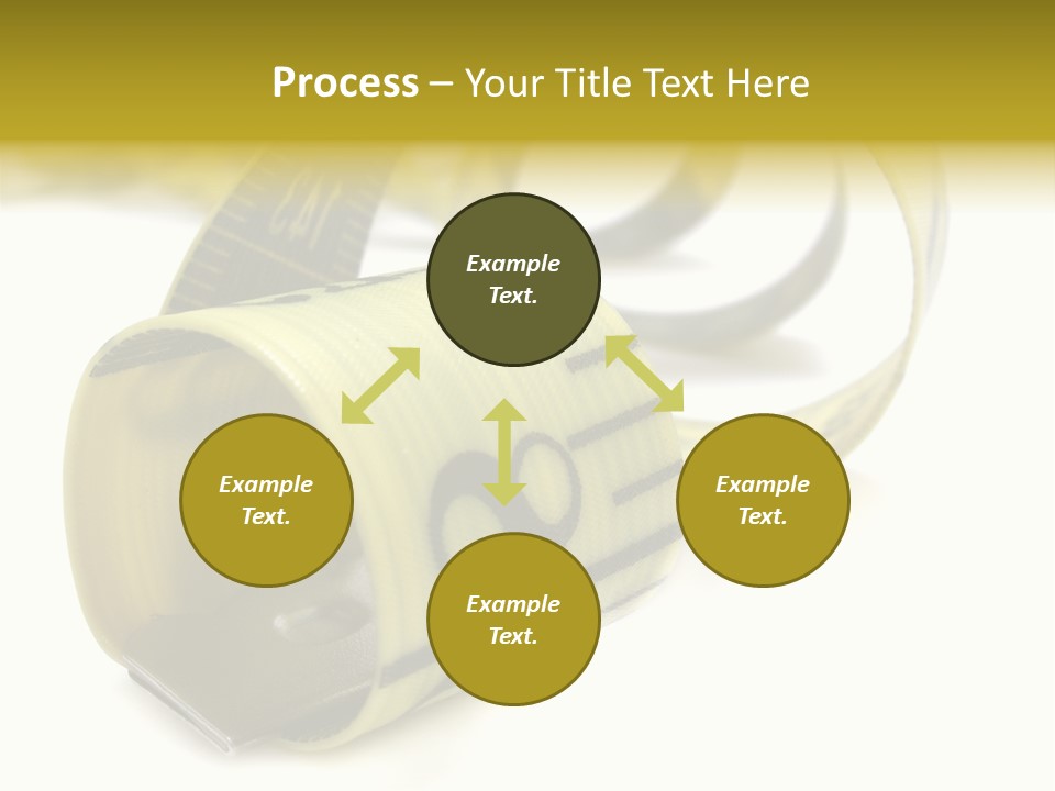 Measure Inch Diet PowerPoint Template