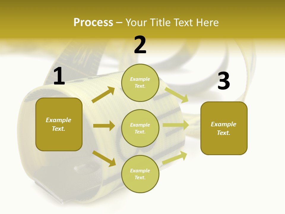 Measure Inch Diet PowerPoint Template