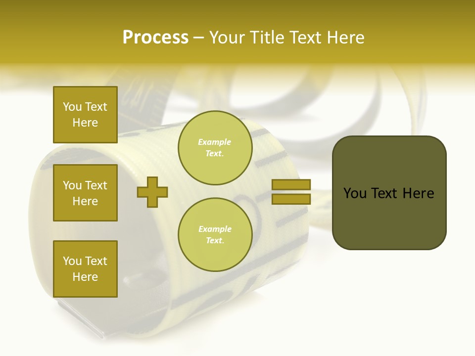 Measure Inch Diet PowerPoint Template