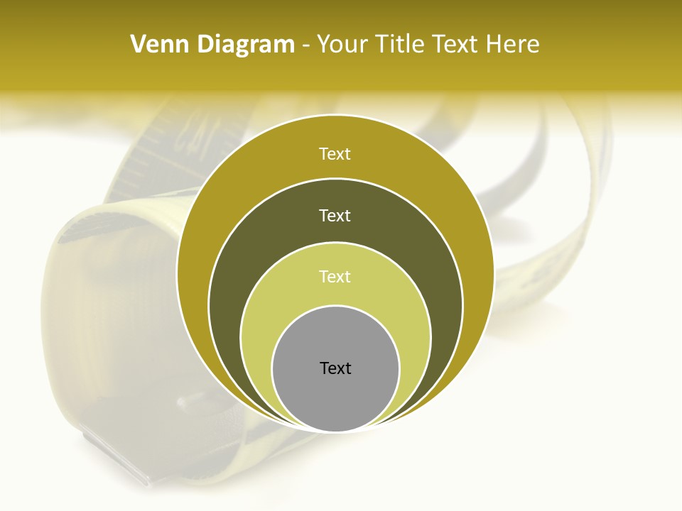 Measure Inch Diet PowerPoint Template