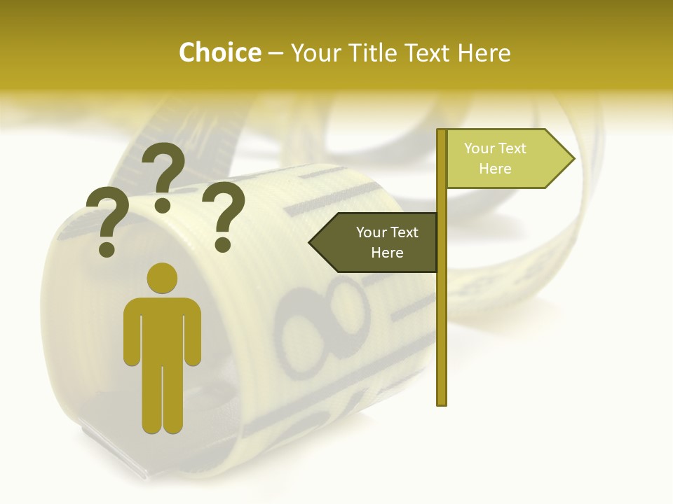 Measure Inch Diet PowerPoint Template