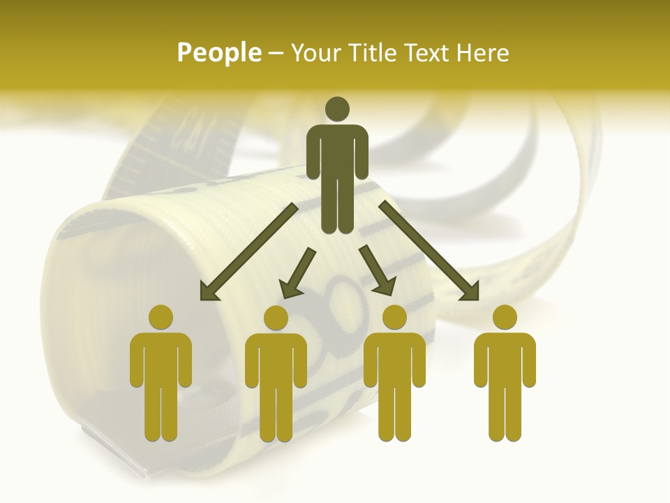 Measure Inch Diet PowerPoint Template