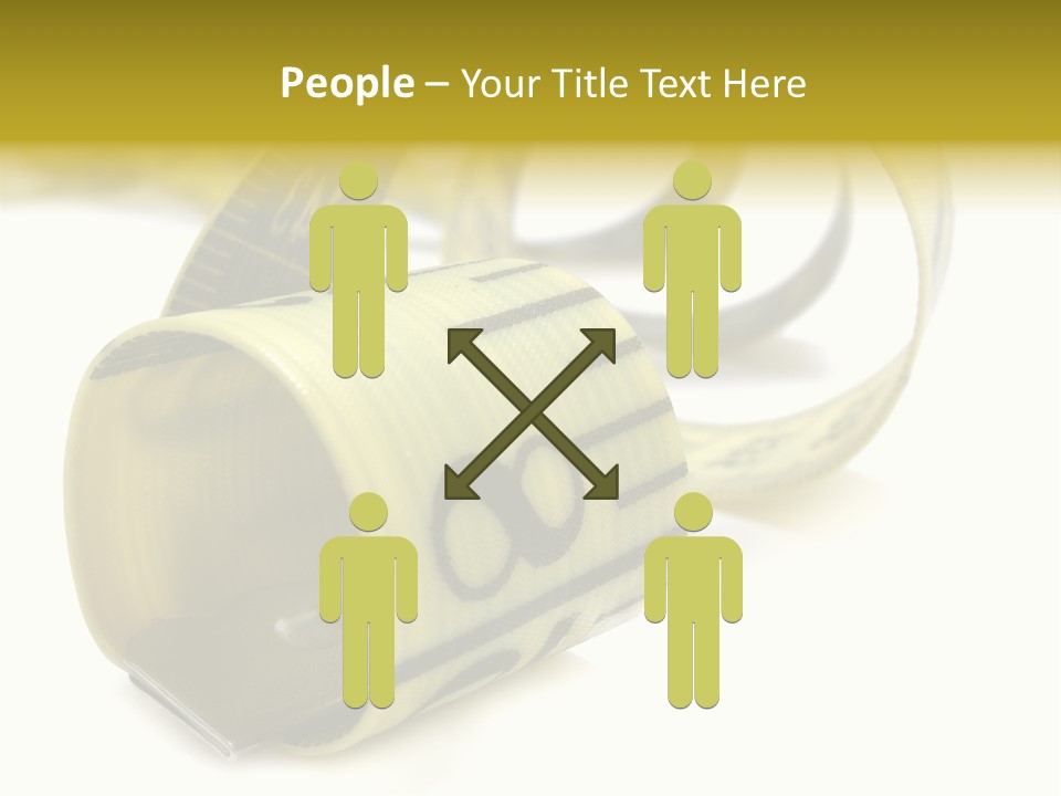 Measure Inch Diet PowerPoint Template