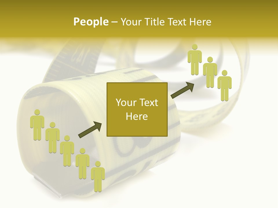 Measure Inch Diet PowerPoint Template